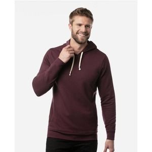 TRAVISMATHEW CLOUD Hoodie Sweatshirt Medium travismathew Tawny Port MSRP $149